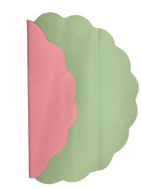 DUO MATE - Rosa/Rosa &amp; Verde/Verde (50 pcs/box) 25x2 colores